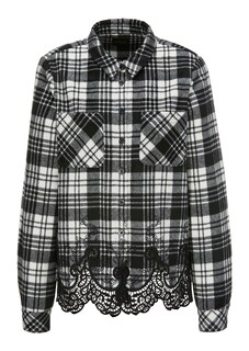 Karohemdjacke mit Spitze thumbnail 1