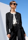 Kurzer Tweed-Blazer thumbnail 1