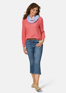 Jean court à bord évasé thumbnail 2