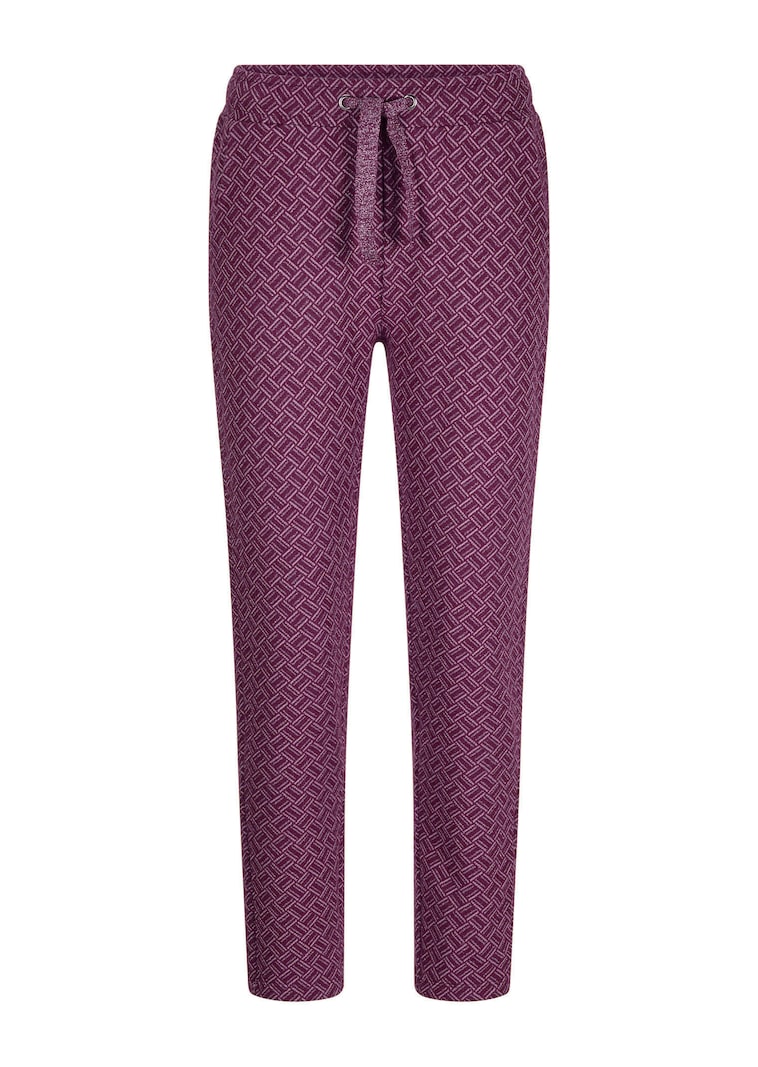 Pantalon de détente avec détails brillants