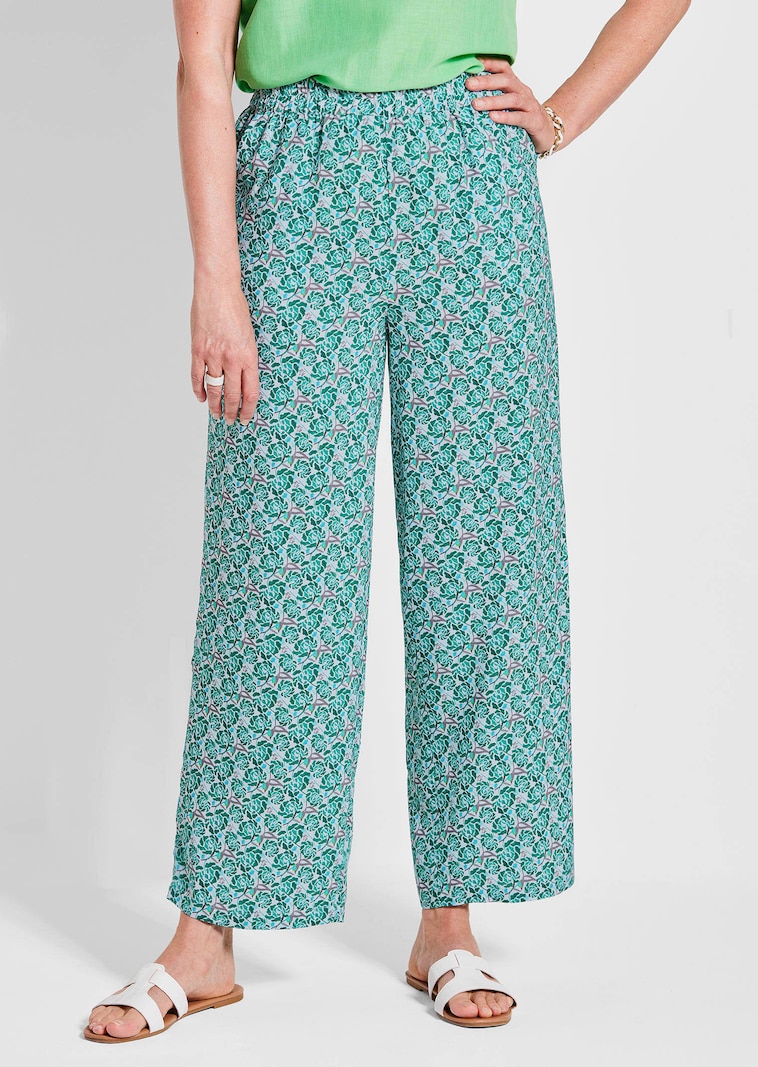 Druckhose VERA mit weitem Bein